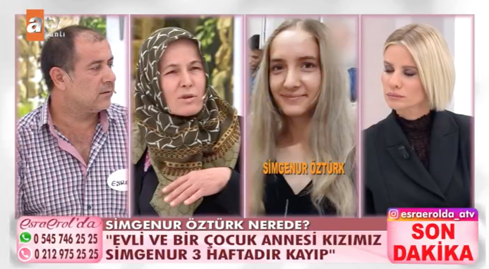 esra erol da simgenur ozturk kimdir simgenur ozturk olayi nedir